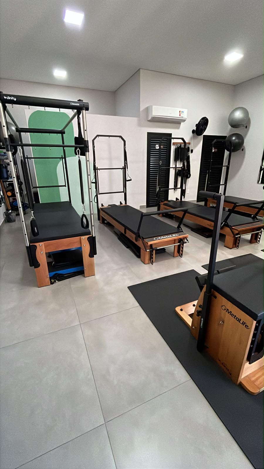 Atendimento personalizado no Pilates